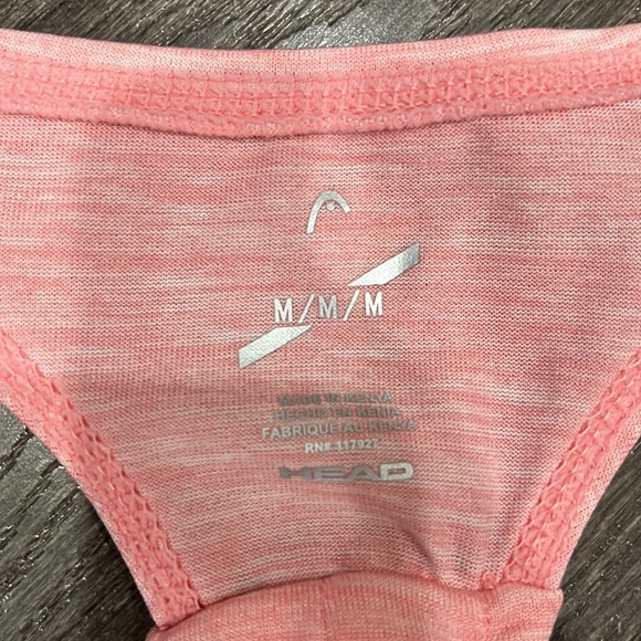 Pink athletic tank by Head - Picture 2 of 4